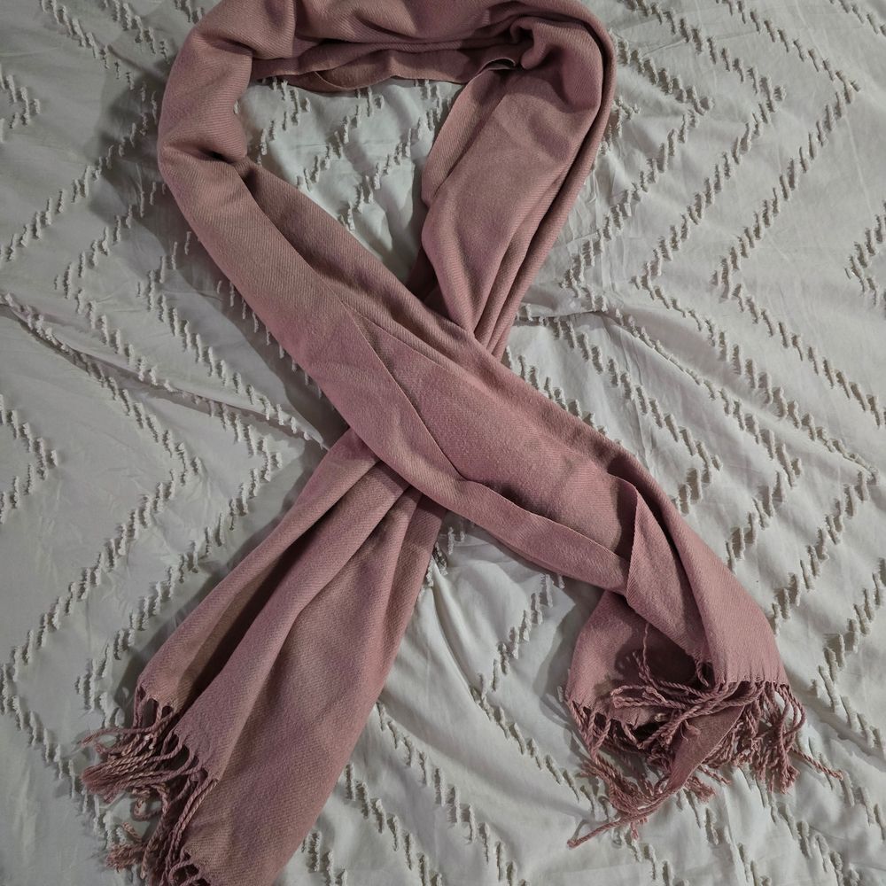 Elegant Pink Scarf